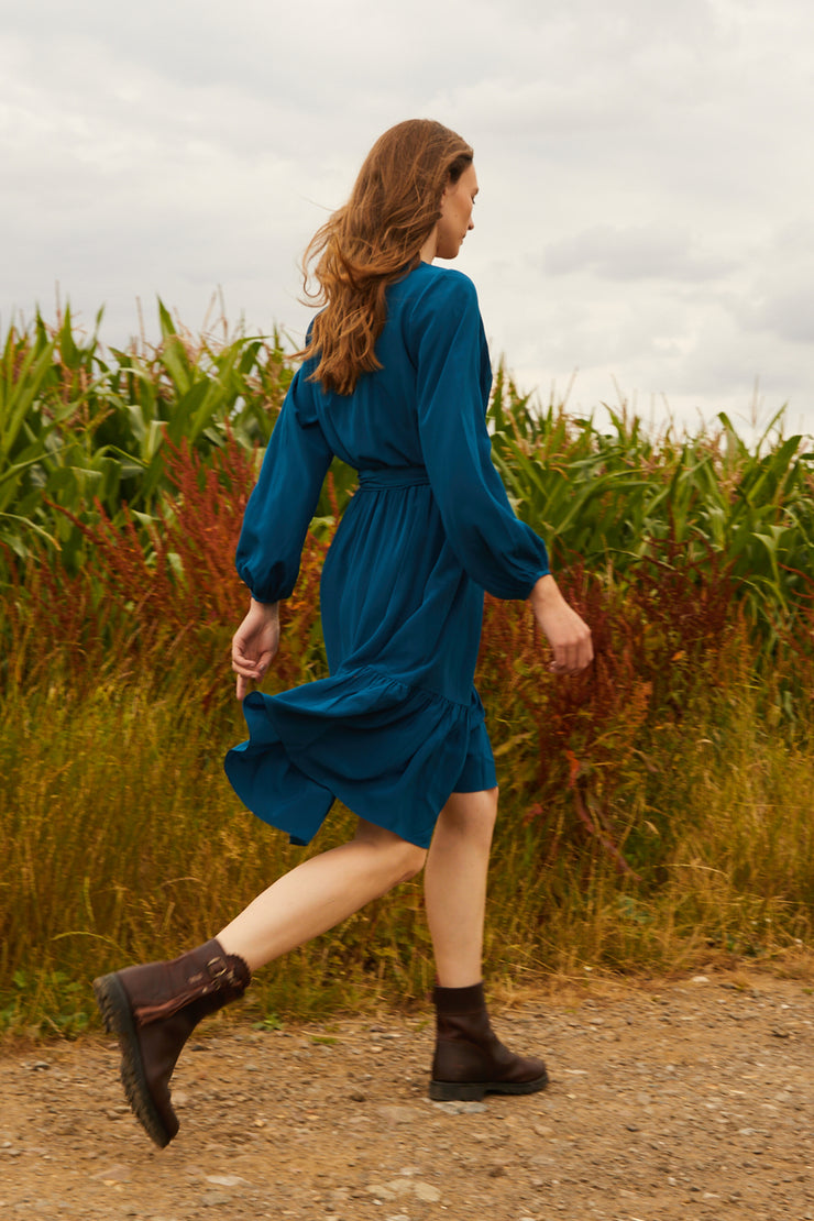 tiered midi dress uk Arlo