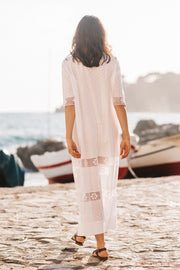 Romantic II Square Neck Midi Kaftan - Soler London - Alex Al-Bader