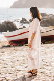 Romantic II Square Neck Midi Kaftan - Soler London - Alex Al-Bader