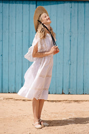 San Tropez Full Skirt Midi Dress - Soler London - Alex Al-Bader
