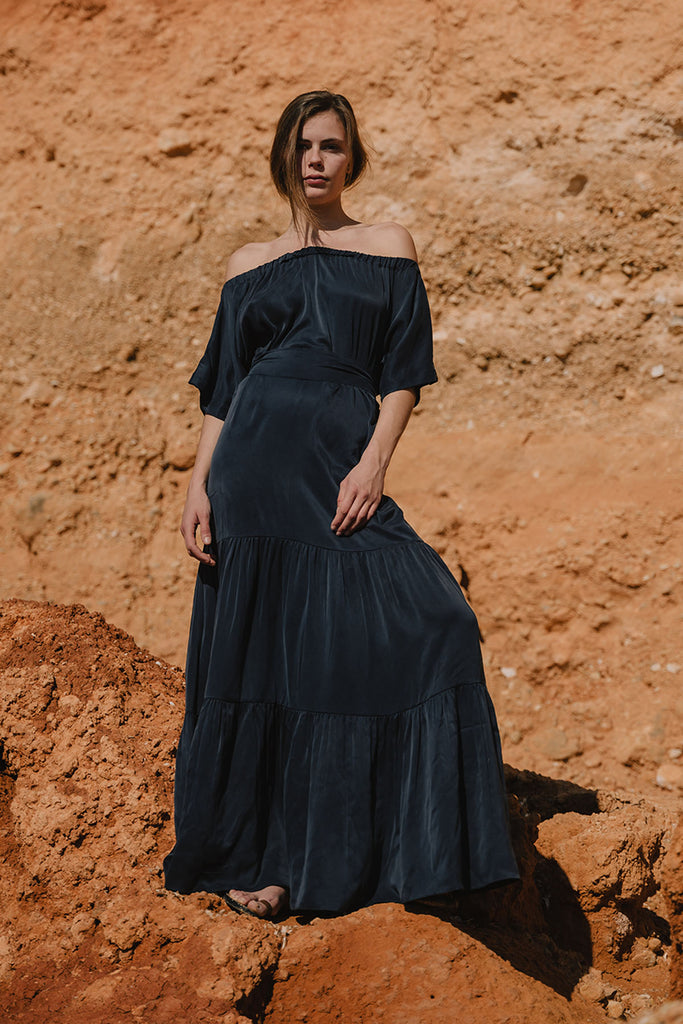 Sophie Tier Maxi Dress | Made to Order – Soler London