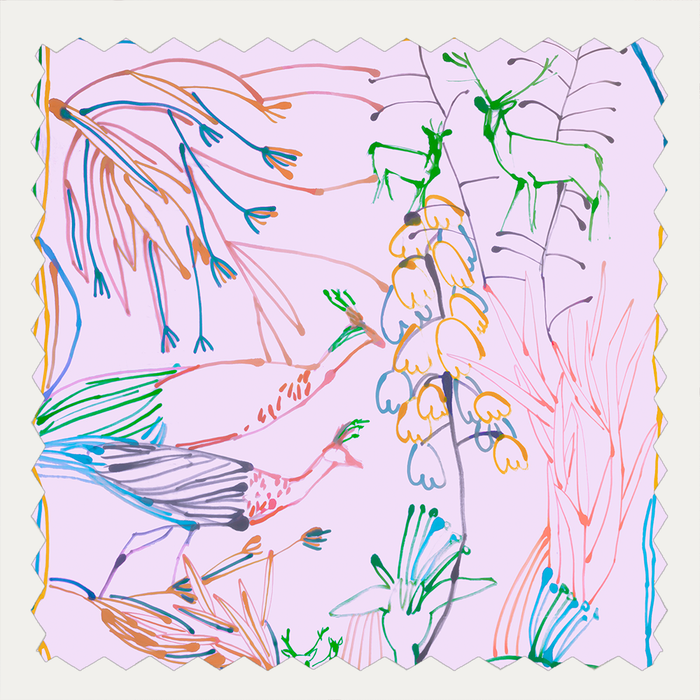 Birds of Paradise Pink