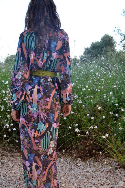 Claude Key Hole Maxi Dress - Soler London - Alex Al-Bader