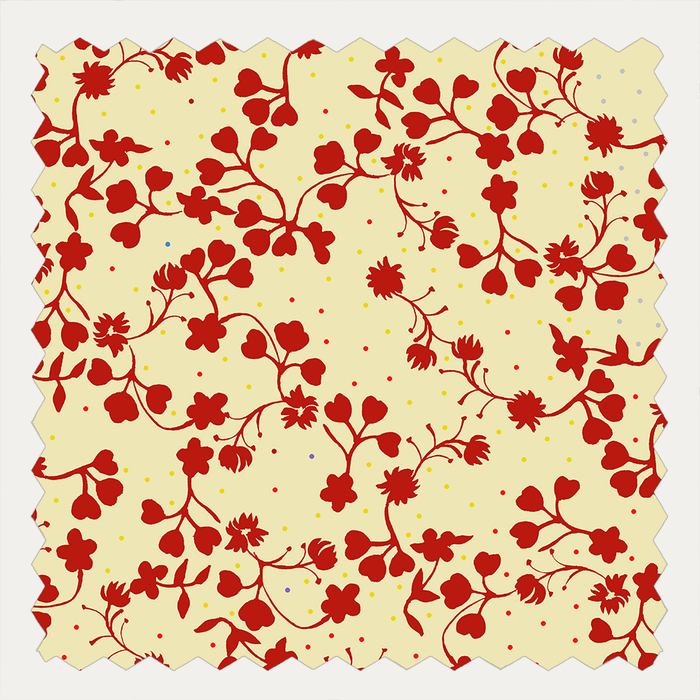 Floretes Burgundy