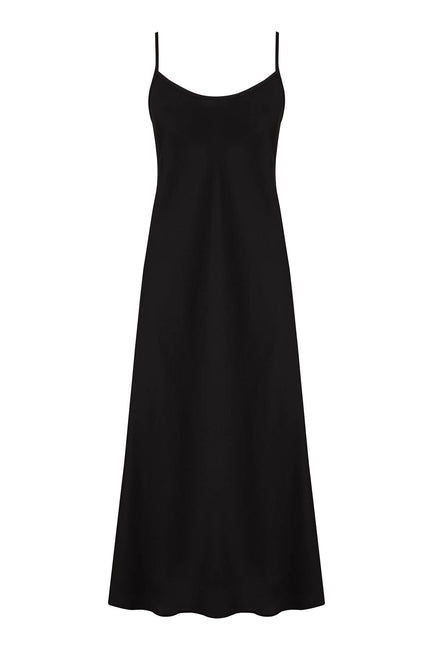 Sila Round Neck Slip Midi Length