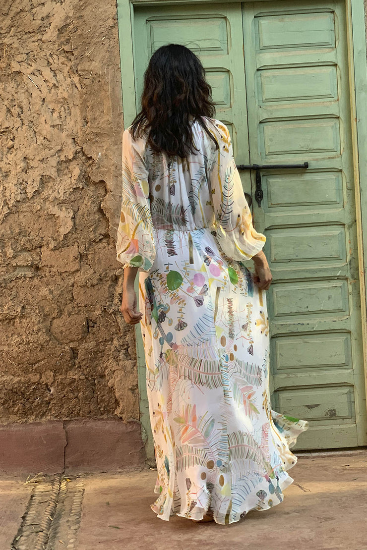 Peasant maxi dress Clearance