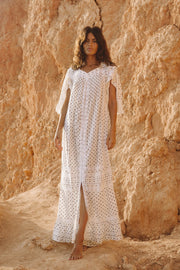 San Tropez Full Skirt Maxi Dress