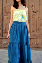 Pia Gathered Tier Maxi Skirt | Made to Order