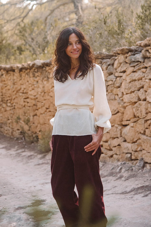 Raquel Peasant Top | Bespoke it!